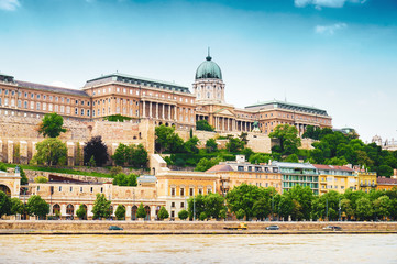 Buda Castle - Budapest, Hungary - landmark, tourist attraction