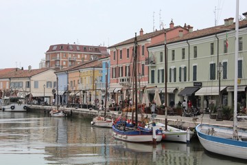 old boats at the port