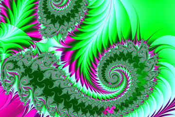 Fractals are infinitely complex patterns that are self-similar across different scales