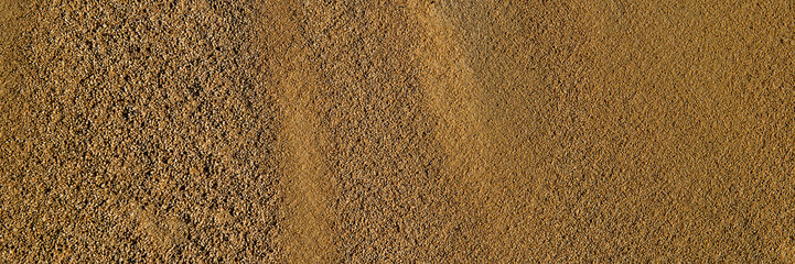 sand surface on a sunny day.
