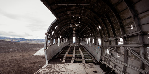 The abandoned plane wreck on Sólheimasandur