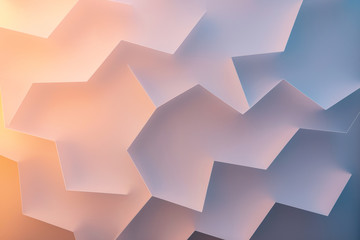 Geometric elements for abstract background