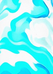 Abstract acrylic background. Watercolor texture. Psychedelic crazy art. Unusual design pattern. Warm and very bright colors.