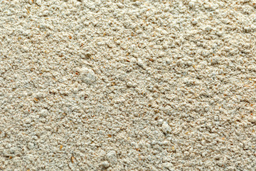 Organic stoneground from whole grain rye flour as background