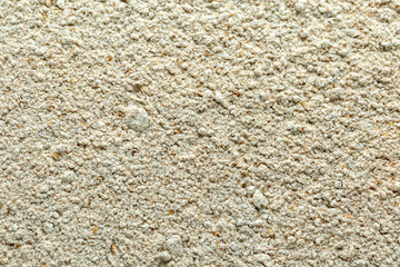 Organic stoneground from whole grain rye flour as background