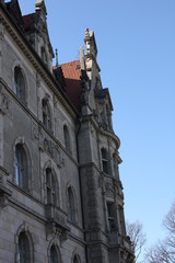 different builduings from town hannover, Gremany, Europe