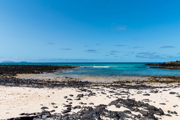 Beach near Orzola, Lanzarote.