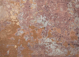 Reddish Old Weathered Urban Decayed Wall Texture