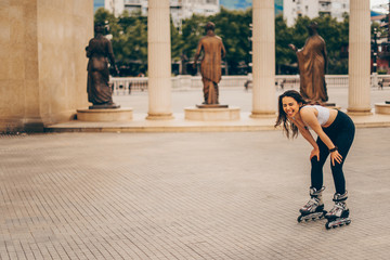 Active lifestyle in a modern city