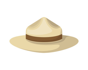 Isolated hat design