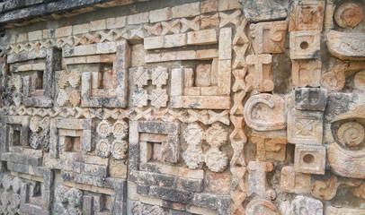 Ruins of the ancient city of Uxmal