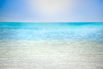 Tourist fun and enjoy swimming in pool at water park in summer time