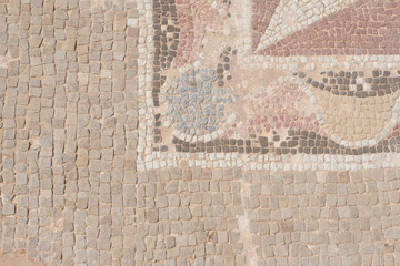 Background from ancient greek mosaic
