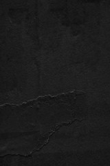 Dark black paper background creased crumpled blank posters old torn ripped surface grunge textures placard backdrop empty space for text   