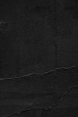 Dark black paper background creased crumpled blank posters old torn ripped surface grunge textures...