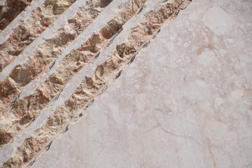 Artistic scratches on marble. Background texture of marble slab.