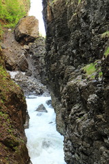 Obraz premium Flusschlucht