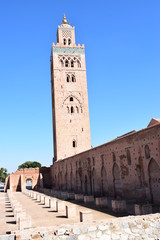 Fototapeta na wymiar Meczet Księgarzy, meczet, Masdżid al-Kutubijja, Mosquée Koutoubia, Marrakesh