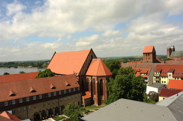 Prenzlau vom alten Museumsturm 2014