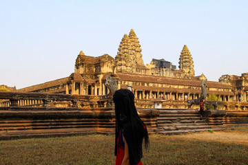 Angkor wat temple in Siem Reap