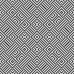 Black and white abstract pattern, wintage, retro style