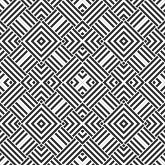 Black and white abstract pattern, wintage, retro style