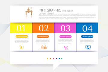 Design Business template 4 options or steps infographic chart element with place date for presentations,Creative marketing icons concept for statistic infographic,Vector EPS10.