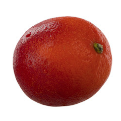 Fototapeta premium red orange isolated on white background