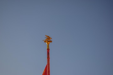 Le&oacute;n de San Marcos en un m&aacute;stil