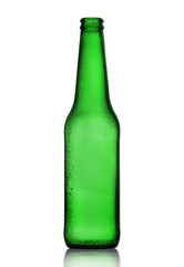 empty beer bottle