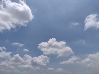 Fototapeta na wymiar Blue sky and cloud background.