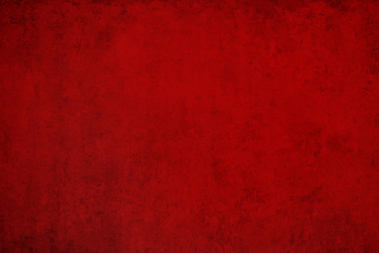 red wall background - old red stone texture