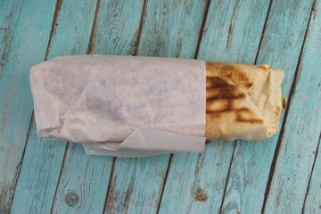 Sandwich shawarma poulet