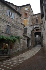 Fototapeta na wymiar Door of Saint Ercolano in Perugia - Italy