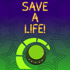 Writing note showing Save A Life. Business photo showcasing Help assistance saving someone from a medical problem or injury