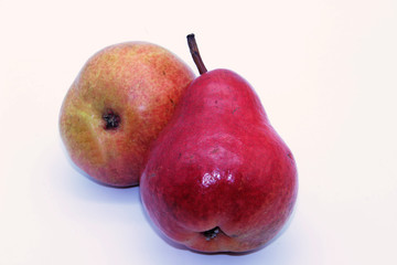  pear isolated on white background