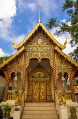 Chiangmai temple in Thailand