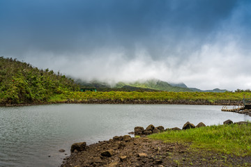  Freshwater Lake Views around the caribbean island of Dominica West indies