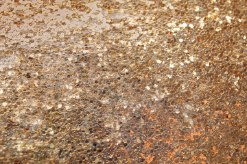 Color glitter as background. Bright festive decoration