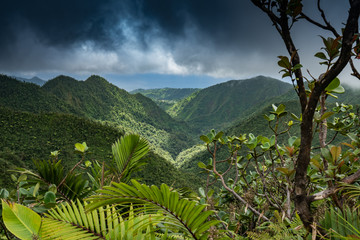  Freshwater Lake Views around the caribbean island of Dominica West indies