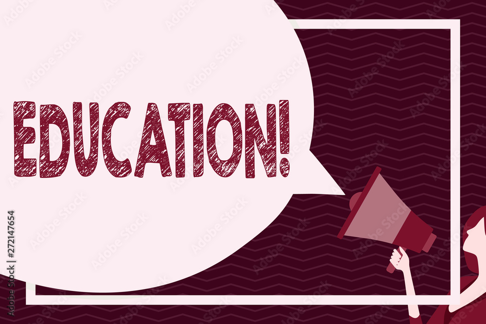Poster writing note showing education. business photo showcasing teaching of students by implementation of 
