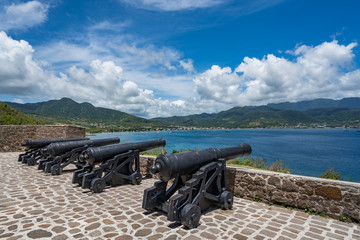  Fort Shirley Views around the caribbean island of Dominica West indies