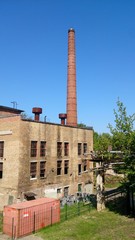 Fototapeta premium Old industrial building
