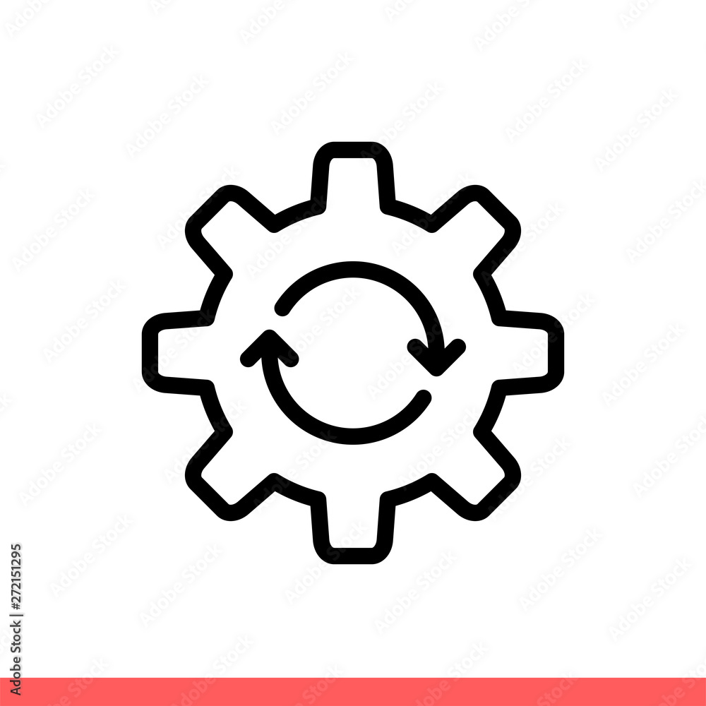 Poster update system vector icon, upgrade. simple, flat design isolated on white background for web or mobi