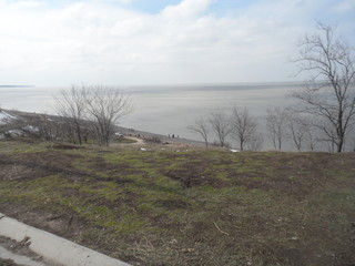 The landscape from Russia winter