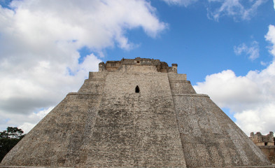 Ruins of the ancient city of Uxmal