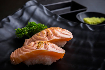 Creative Japanese food menu,sushi Simon Grill