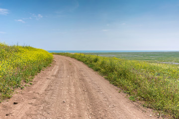 Crimea nature reserve - the road to traveln