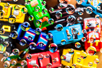 abstract background - Toy Cars - Landscape