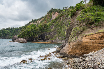 Fototapeta na wymiar Views around the caribbean island of Dominica West indies